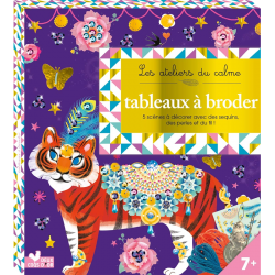 Tableaux à broder - boite...